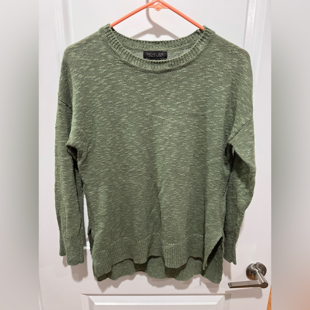 Rachel Zoe 100% Linen and Cotton Sweater size XS